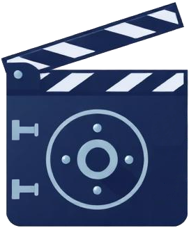 cinesafe logo - an image depicting a clapperboard and a safe